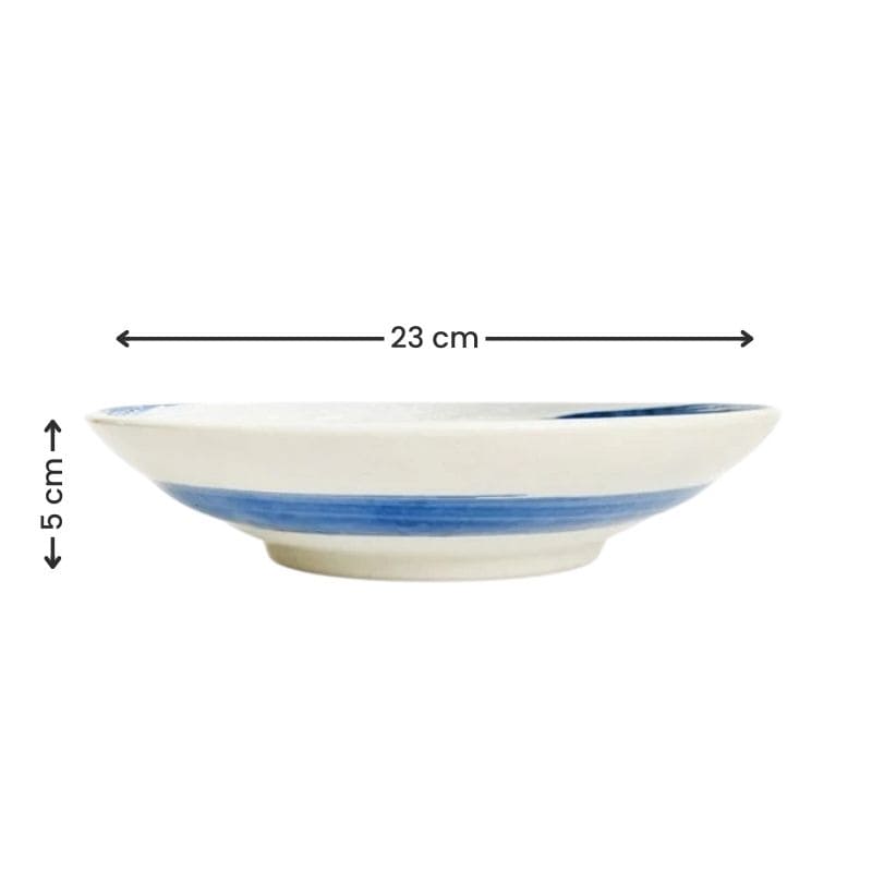 Assiette Creuse Japonaise - Design Enso