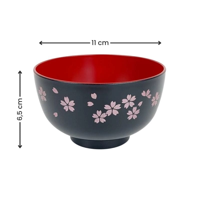 Bol à Soupe Japonais - Kuro Sakura