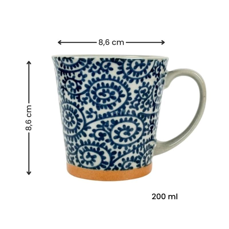Mug Japonais - Aoi Karakusa