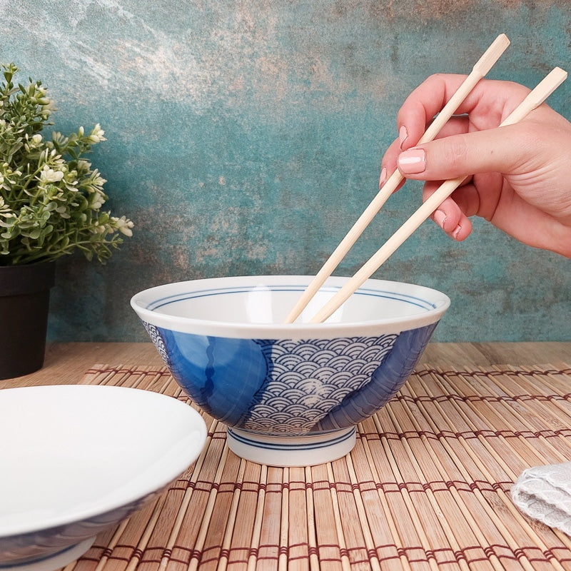 Bol Japonais Donburi Seigaiha
