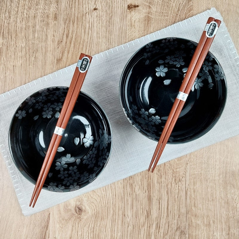 Coffret 2 Bols Japonais Hanami