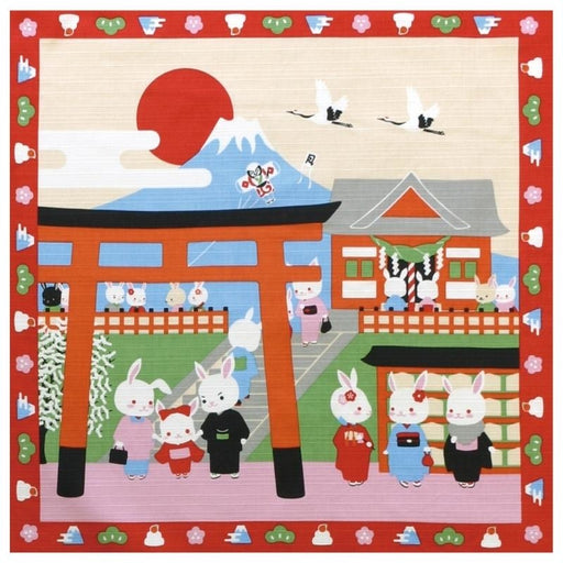 Furoshiki Japonais - Usagi, 50x50 cm | Ramen Nation