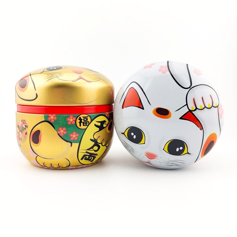 Boîtes à Thé Japonaises - Lot de 2 - Maneki