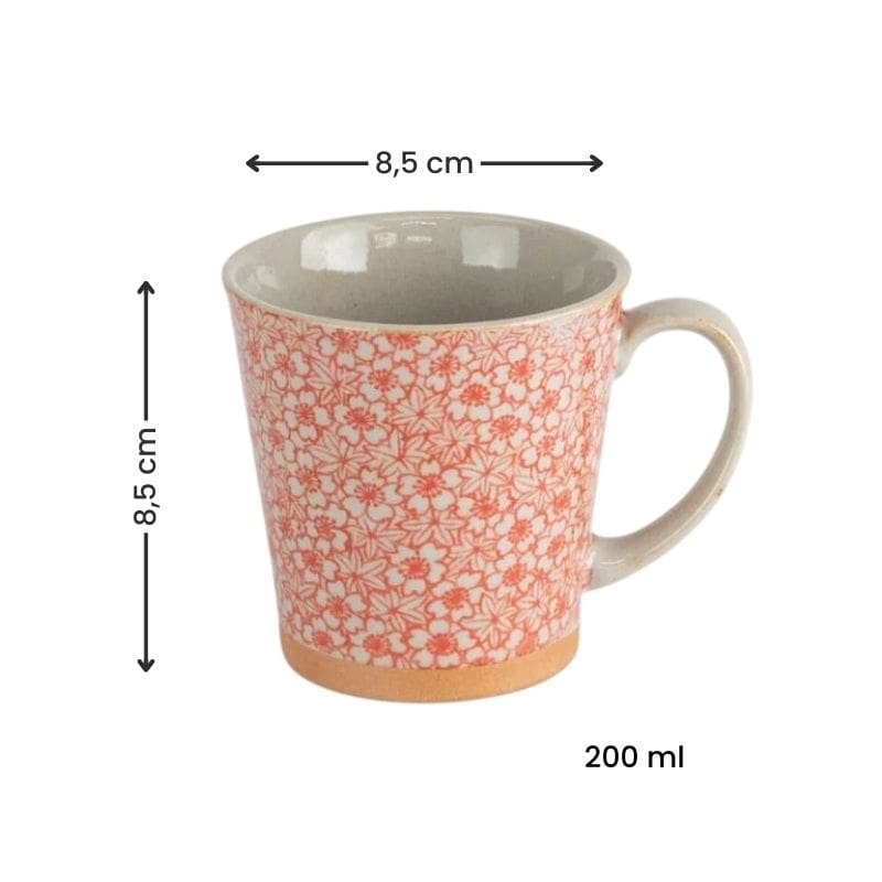 Mug Japonais - Rouge Aki