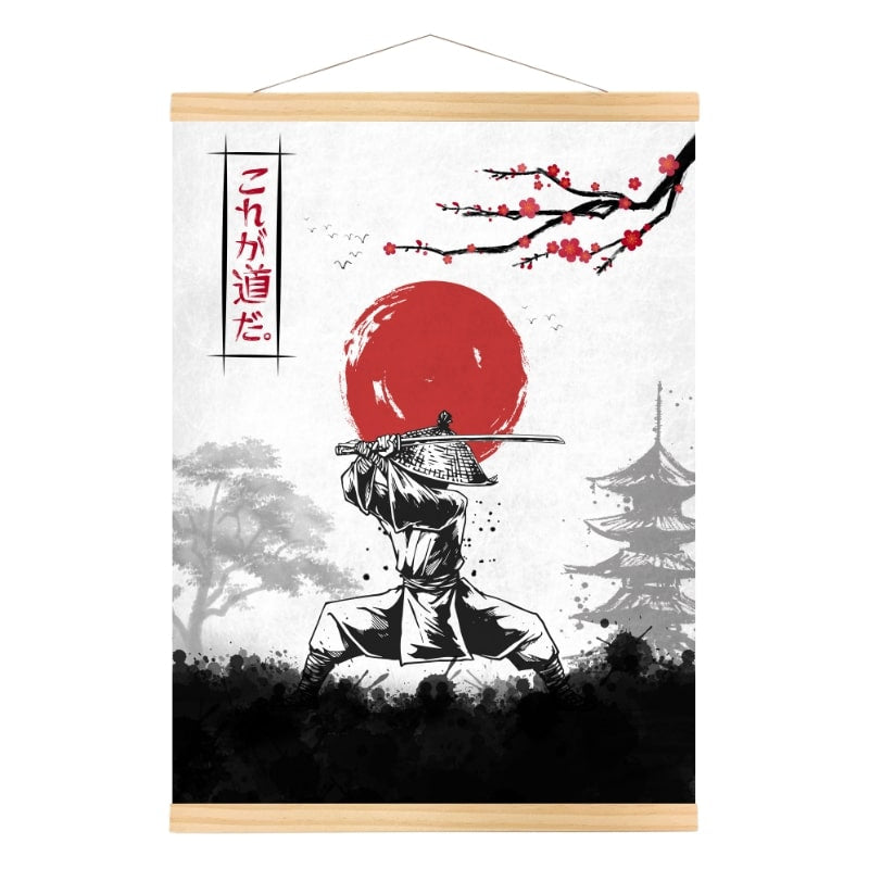 Affiche Japonaise Code du Bushido - A3