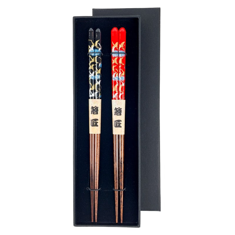 Coffret Baguettes Japonaises Tsuru