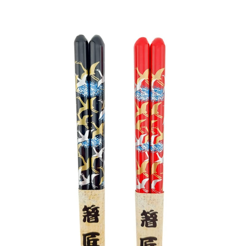 Coffret Baguettes Japonaises Tsuru