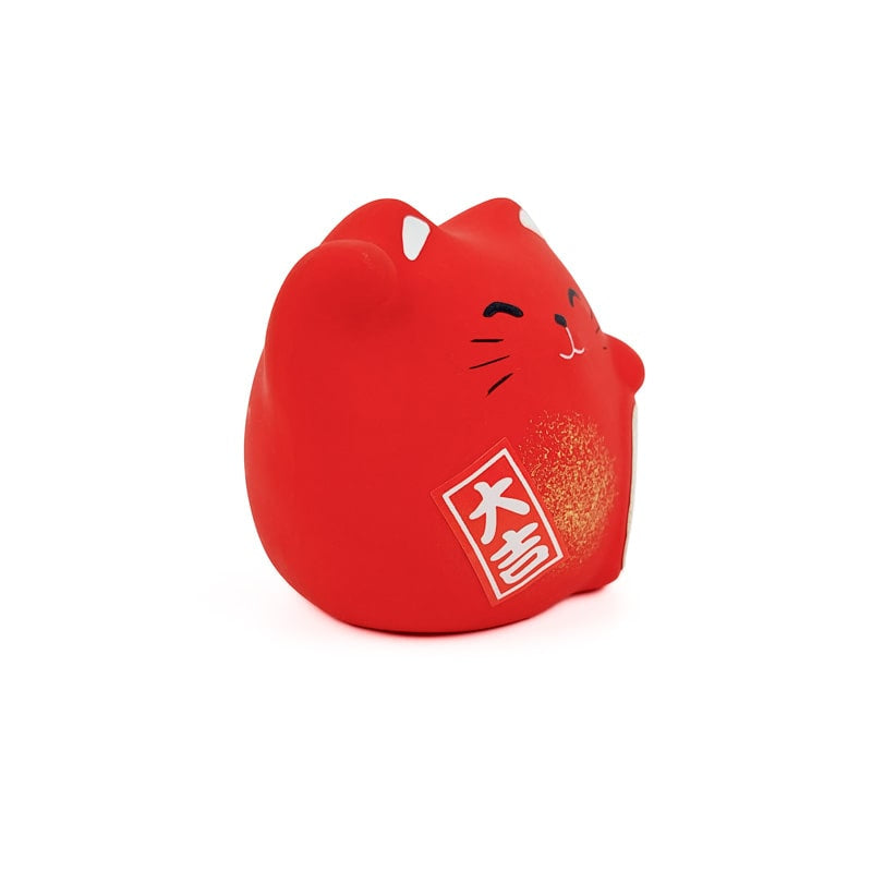 Maneki Neko Rond Rouge