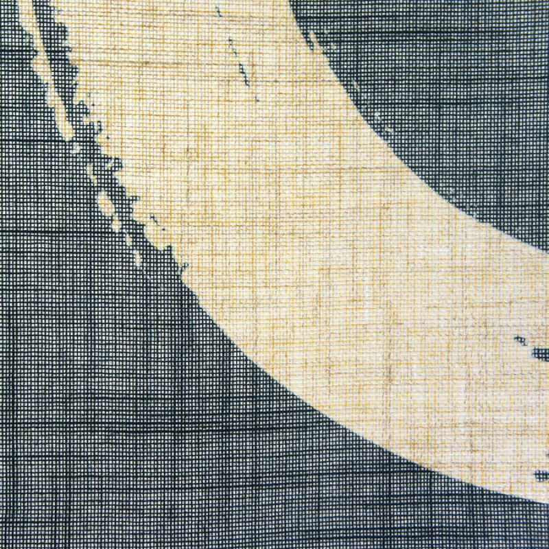 Noren Japonais Enso Bleu - 85 x 150 cm