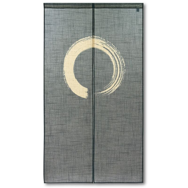 Noren Japonais Enso Bleu - 85 x 150 cm