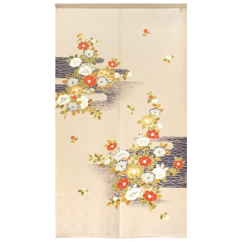 Noren Japonais Tsubaki - 85 x 150 cm