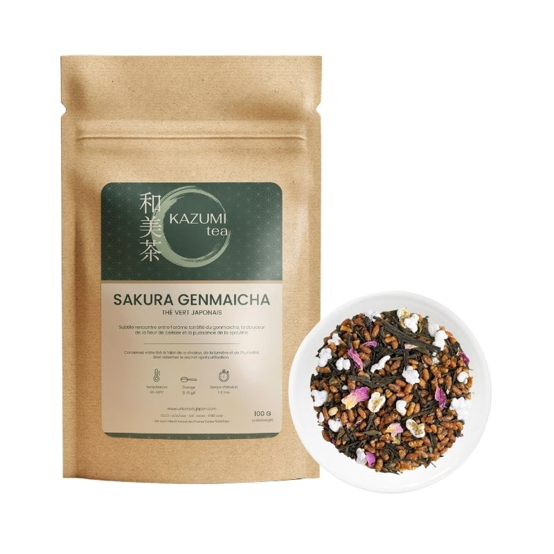 Thé Sakura Genmaicha