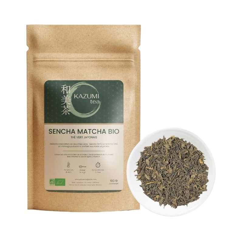 Thé Sencha Matcha Bio