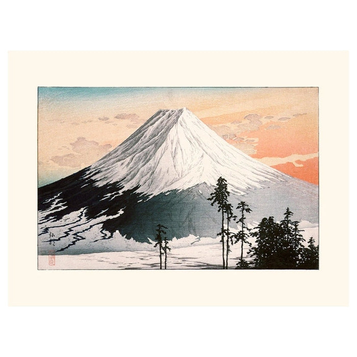 Affiche Estampe Mont Fuji - 30 x 40 cm | Ramen Nation