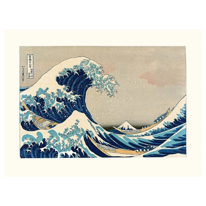 Affiche Hokusai Vague Kanagawa - 30 x 40 cm | Ramen Nation