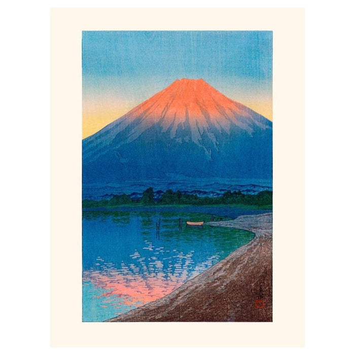 Affiche Japonaise Lac Yamanaka - A3 | Ramen Nation