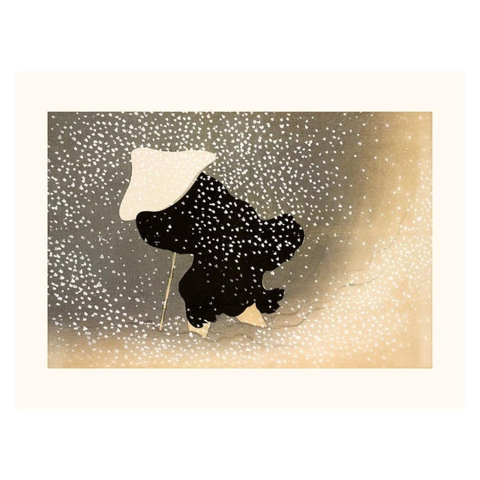 Affiche Japonaise Tempête de Neige - A3 | Ramen Nation