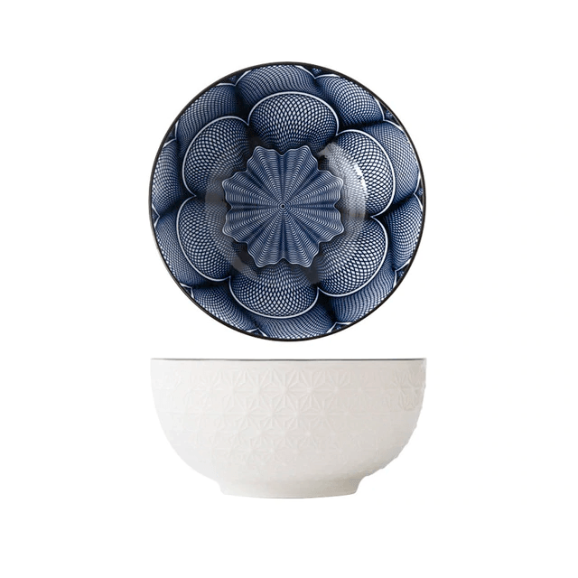 Bol à Soupe Japonais Graphique en Porcelaine | Ramen Nation