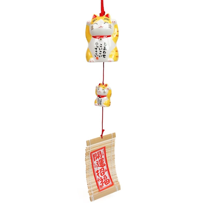 Carillon Japonais Maneki Neko