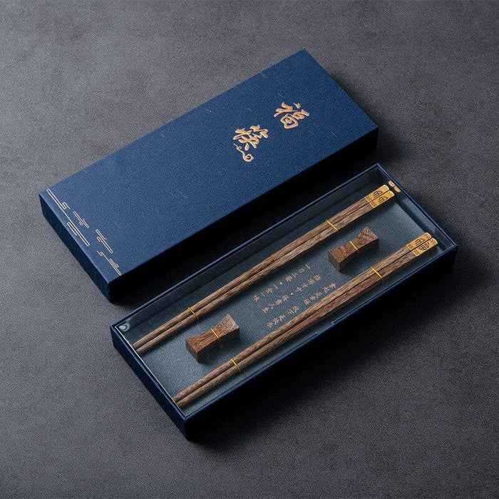 Caja de palillos de madera japonesa de lujo | Ramen Nation