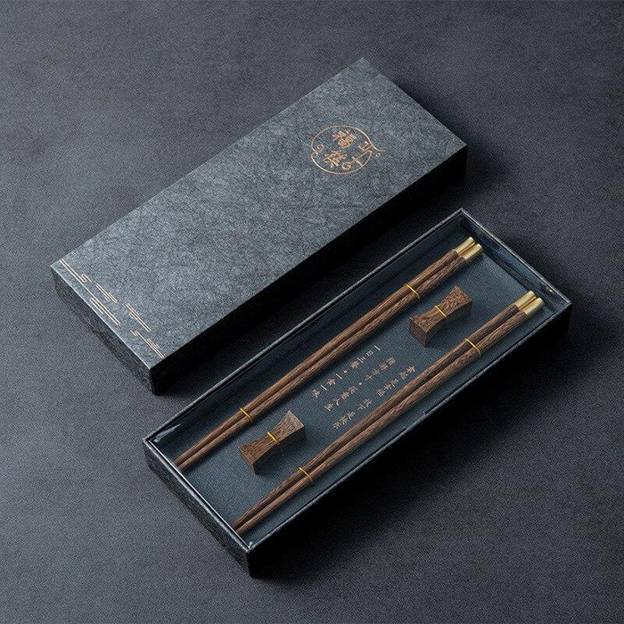 Caja de palillos de madera japonesa de lujo | Ramen Nation