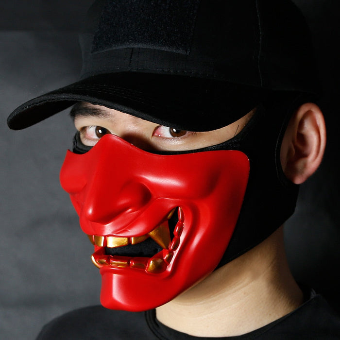 Media máscara de demonio japonés Oni | Ramen Nation