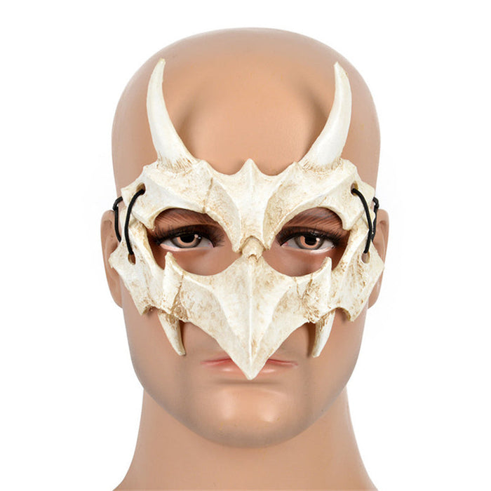 Demi Masque Démon Japonais Squelette | Ramen Nation