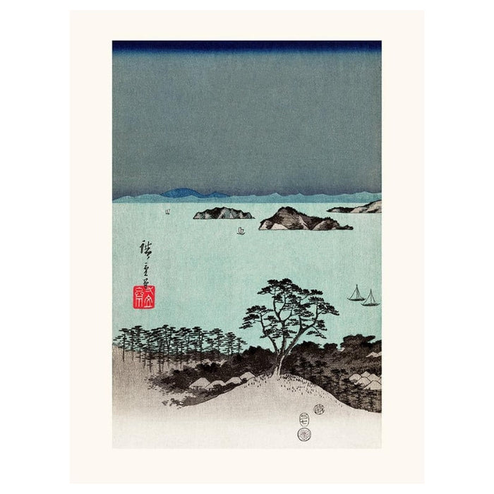 Estampe Japonaise Hiroshige Kanazawa N°1 - A3 | Ramen Nation