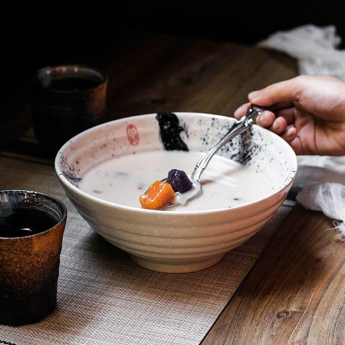 Tazón de sopa tradicional japonés grande | Ramen Nation