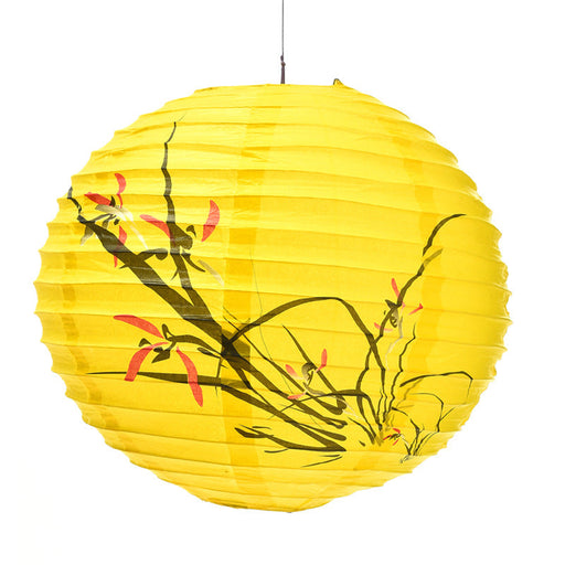 Lanterne Japonaise en Papier Jaune | Ramen Nation