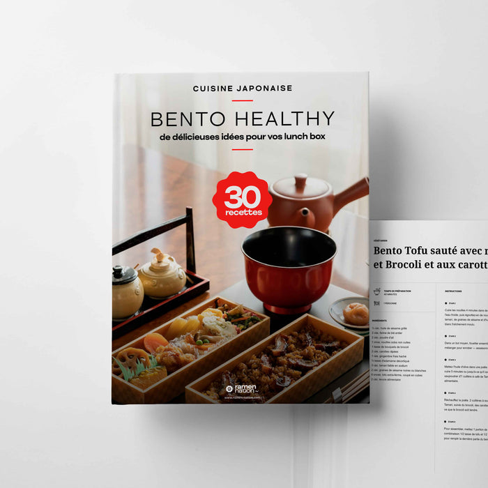 Livre de Recette : 30 Recettes de Bento Japonais Healthy et Gourmand | Ramen Nation