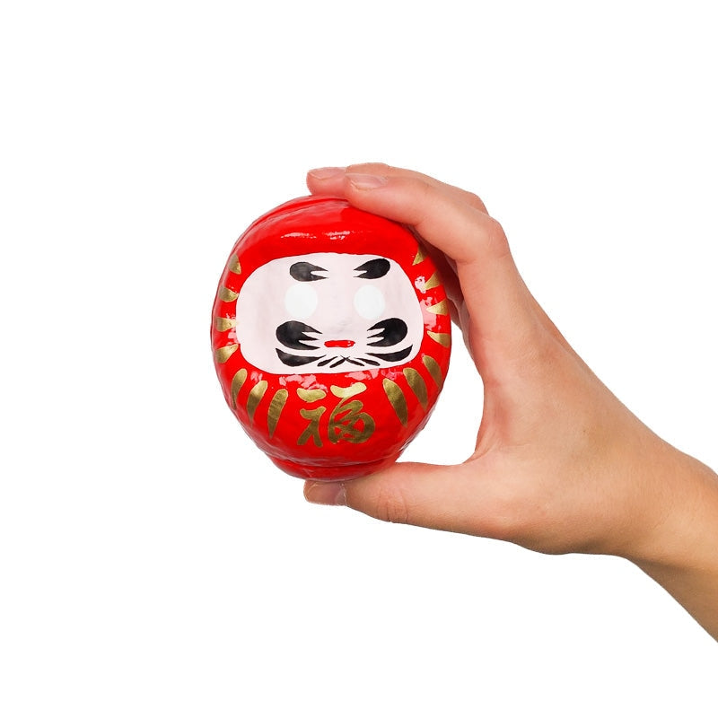 Lot 4 Daruma Japonais - 9 cm