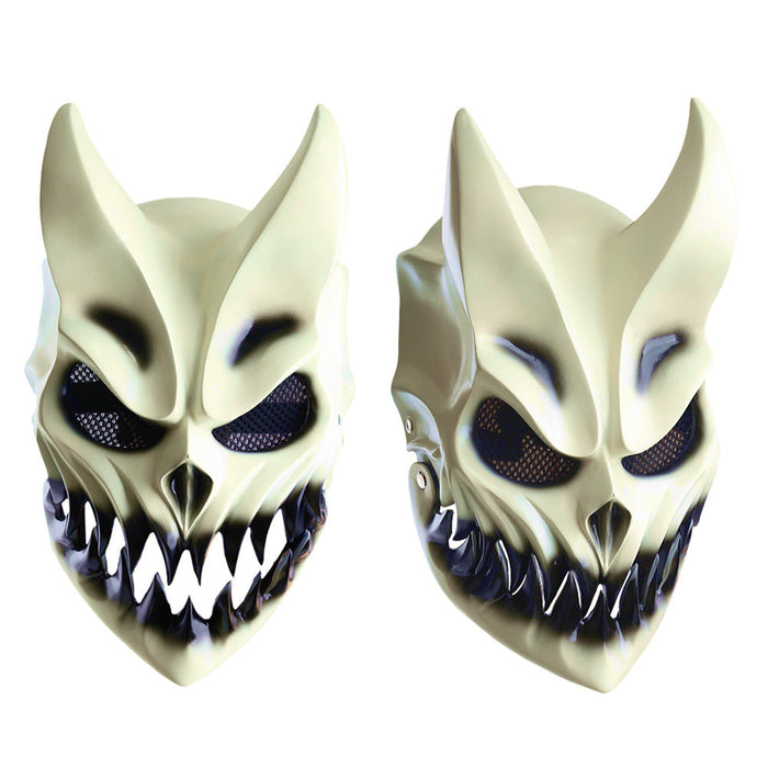 Máscara de demonio japonesa con boca ajustable | Ramen Nation