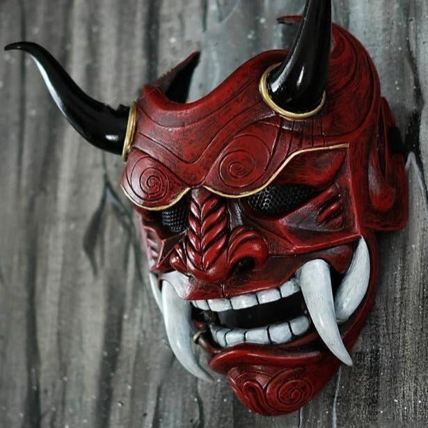 Máscara de demonio japonés Oni Samurai | Ramen Nation