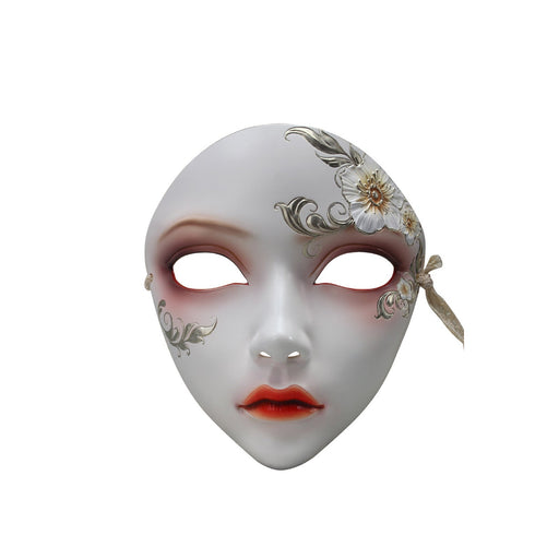 Visage réel masque visage masque femme' Autocollant