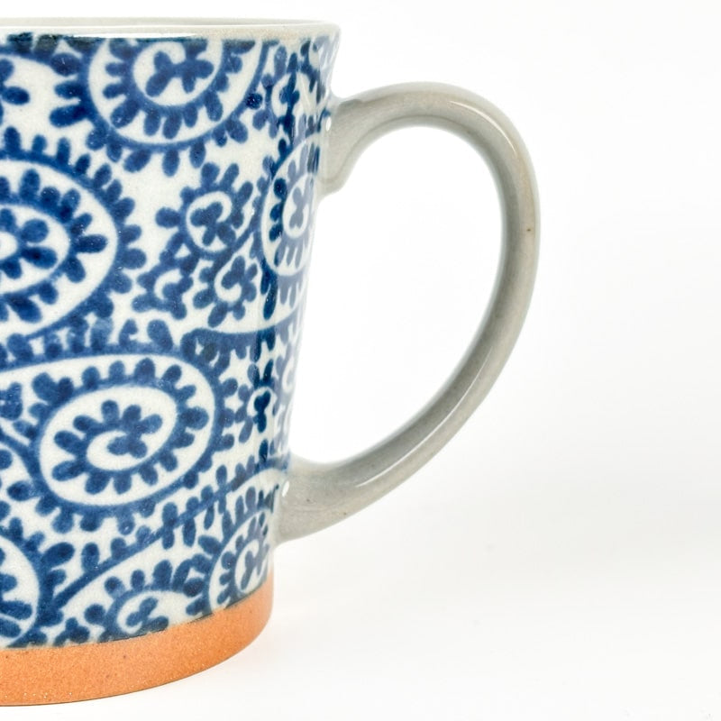 Mug Japonais Karakusa Bleu