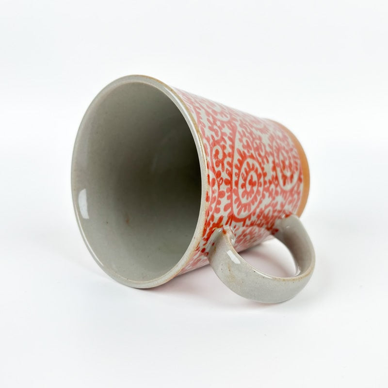 Mug Japonais Karakusa Rouge