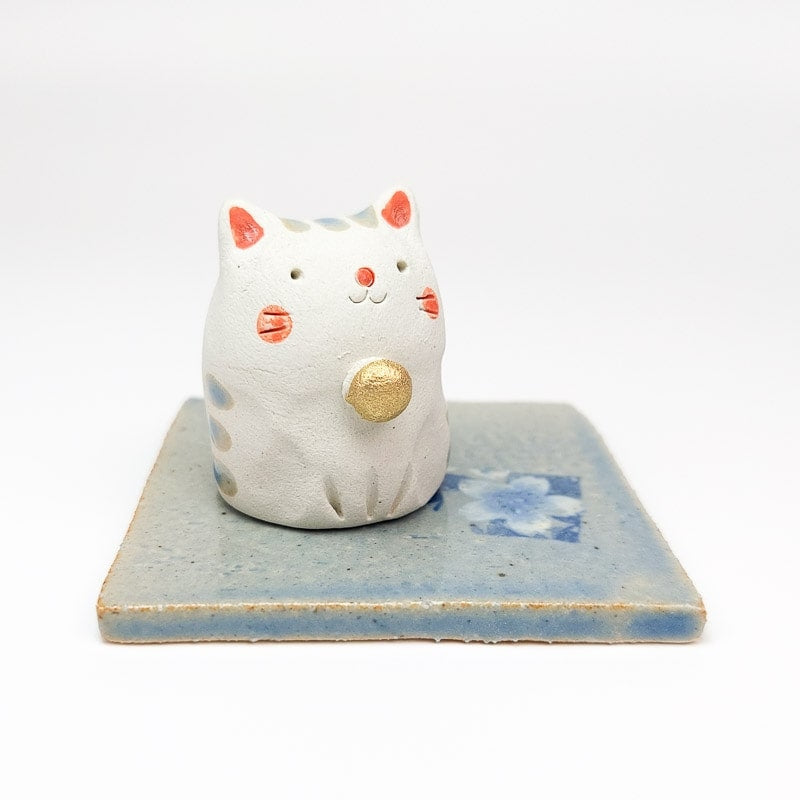 Porte-encens Japonais Chat