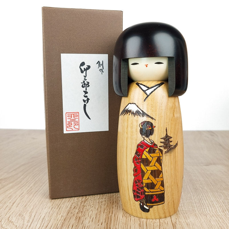 Poupée Kokeshi Geisha