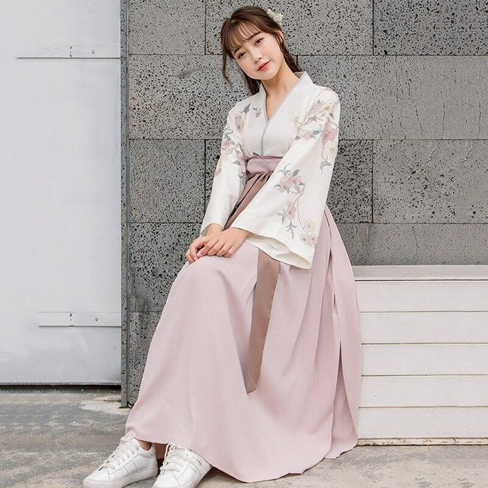 Kimono Robe Longue Japonaise pour Femme | Ramen Nation