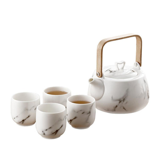Servizio da tè giapponese effetto marmo | Ramen Nation