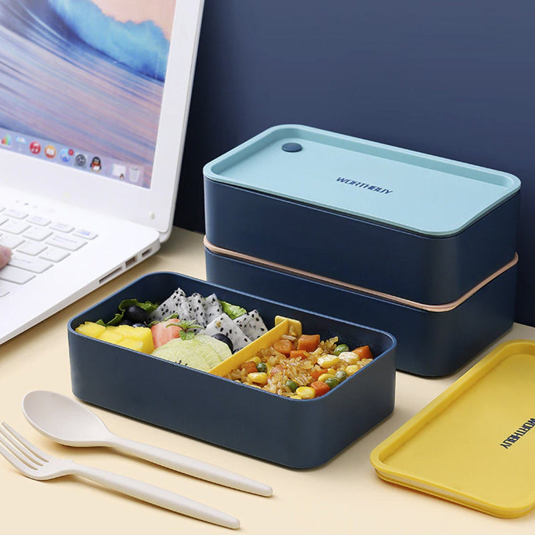 Sinnsally bento box japonais pour adultes/enfants, lunch box avec  compartiments, e