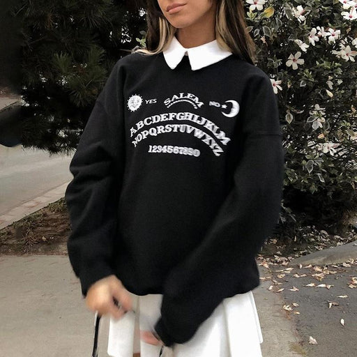 Sweats Femme Streetwear Chic Motif Lettre Imprimée | Ramen Nation