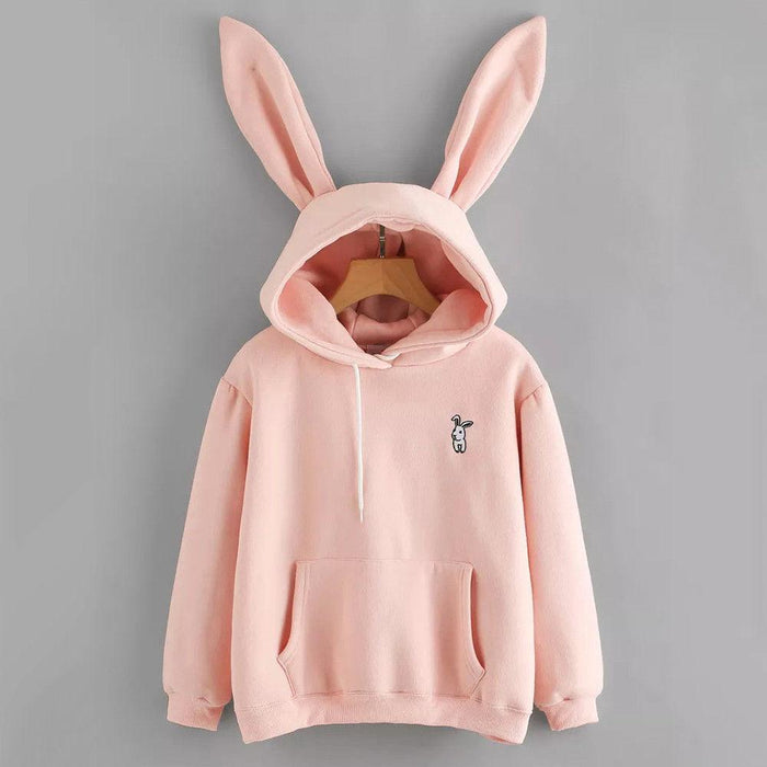 Sudaderas con capucha de orejas de conejo para mujer | Ramen Nation
