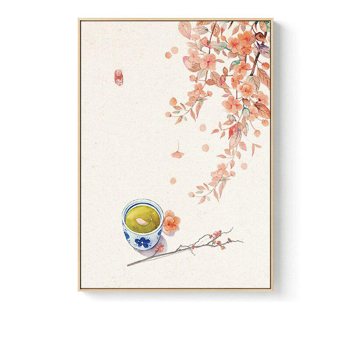Tableau Japonais Paysage et Cerisier | Ramen Nation