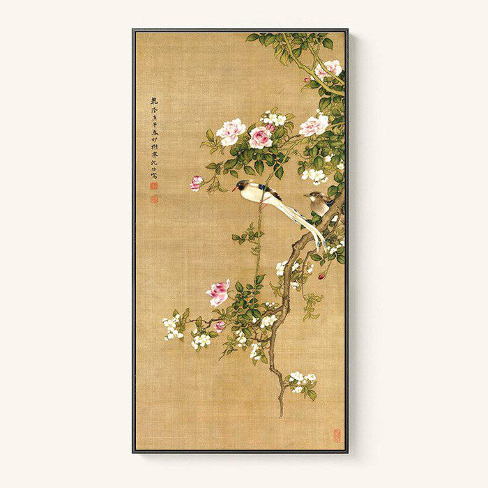Tableau Japonais Ancien Cerisier Sakura | Ramen Nation