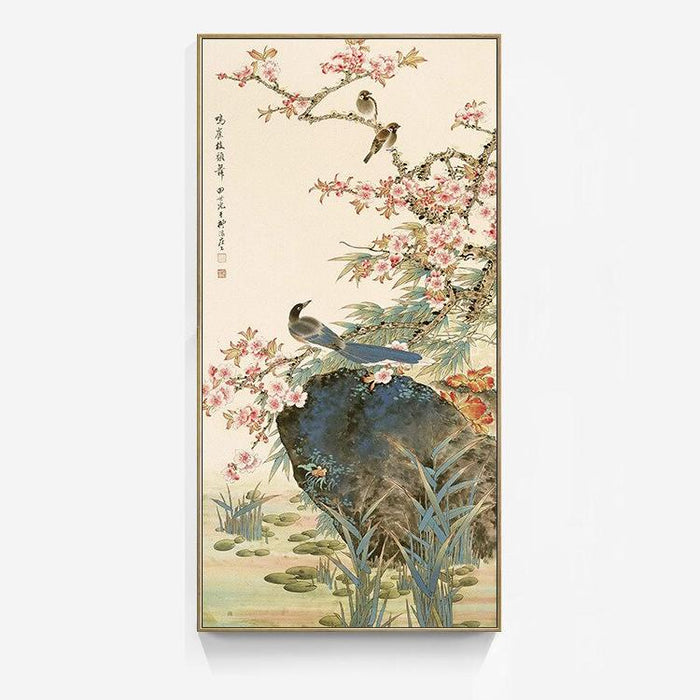 Pintura japonesa de cerezo sakura | Ramen Nation