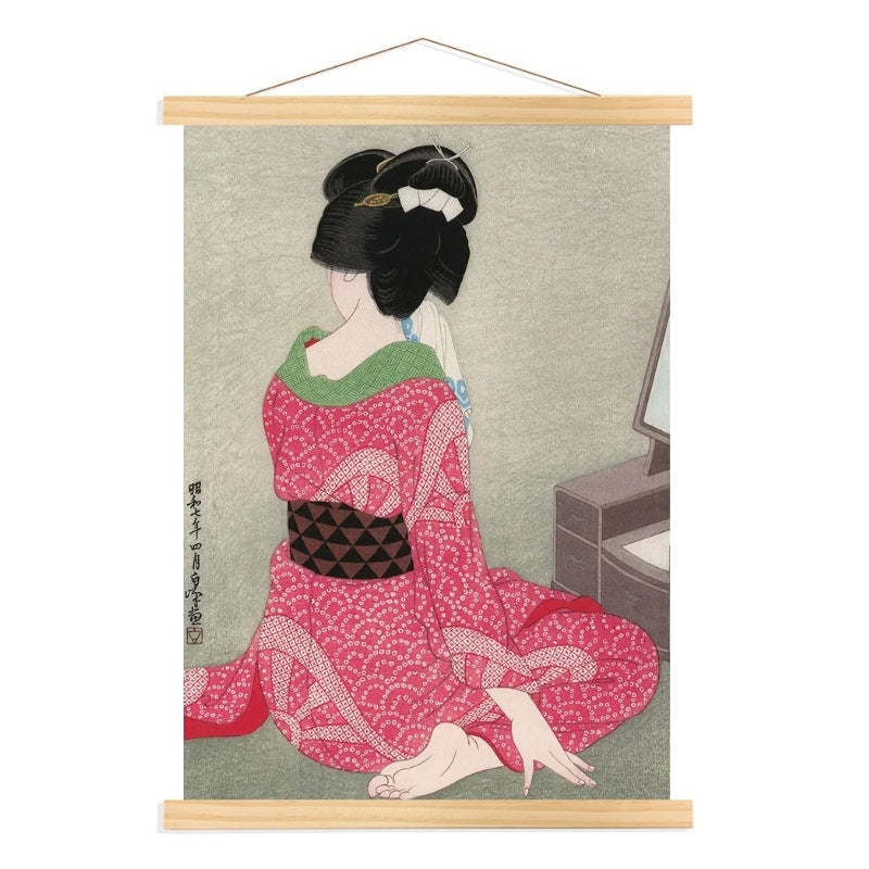 Tableau Japonais Femme