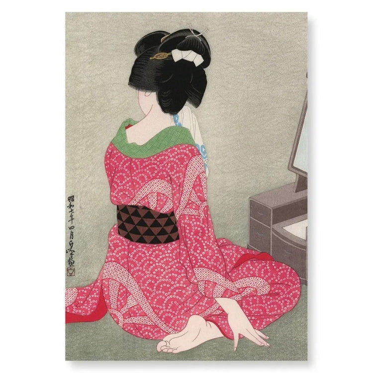 Tableau Japonais Femme - A4 | Ramen Nation