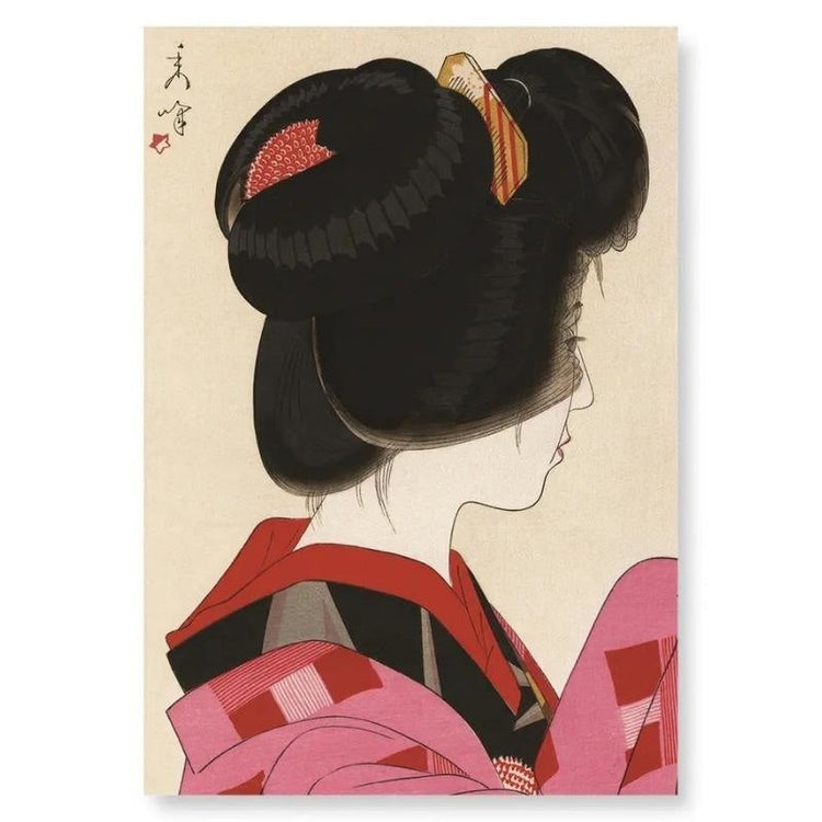 Tableau Japonais Geisha - A4 | Ramen Nation